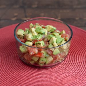 Avocado Salad with Salty Lime